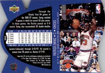 1997 SPx - Gold #SPX32 Patrick Ewing Back