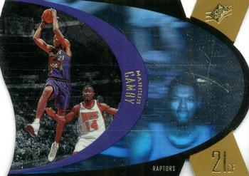 1997 SPx - Gold #SPX44 Marcus Camby Front