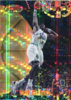 1997-98 Bowman's Best - Atomic Refractors #13 Karl Malone Front