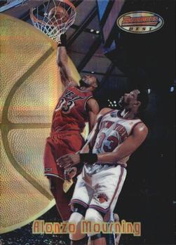 1997-98 Bowman's Best - Atomic Refractors #39 Alonzo Mourning Front