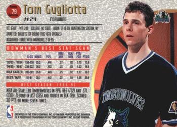 1997-98 Bowman's Best - Atomic Refractors #79 Tom Gugliotta Back