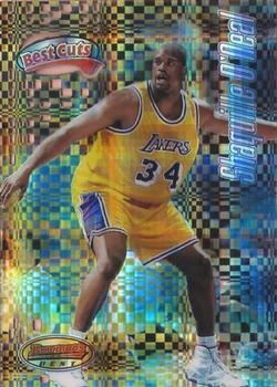1997-98 Bowman's Best - Best Cuts Atomic Refractors #BC10 Shaquille O'Neal Front