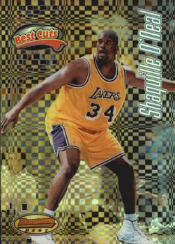 1997-98 Bowman's Best - Best Cuts Refractors #BC10 Shaquille O'Neal Front