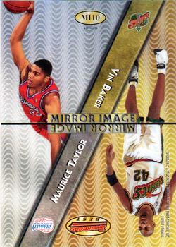 1997-98 Bowman's Best - Mirror Image Refractors #MI10 Larry Johnson / Antoine Walker / Maurice Taylor / Vin Baker Back