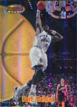 1997-98 Bowman's Best - Refractors #13 Karl Malone Front