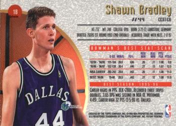 1997-98 Bowman's Best - Refractors #18 Shawn Bradley Back
