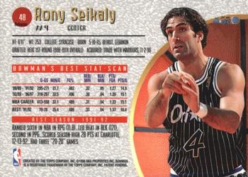 1997-98 Bowman's Best - Refractors #48 Rony Seikaly Back