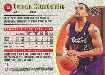 1997-98 Bowman's Best - Refractors #78 Damon Stoudamire Back