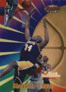 1997-98 Bowman's Best - Refractors #95 Shaquille O'Neal Front