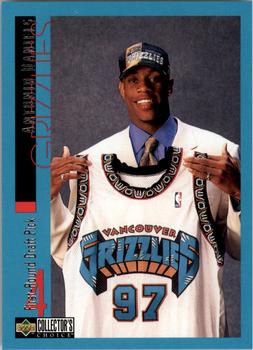 1997-98 Collector's Choice - Draft Pick Exchange #4 Antonio Daniels Front