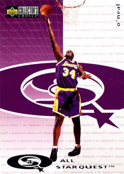 1997-98 Collector's Choice - All StarQuest #AS5 Shaquille O'Neal Front