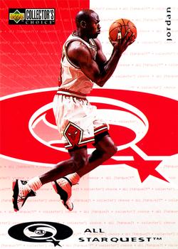 1997-98 Collector's Choice - All StarQuest #AS6 Michael Jordan Front