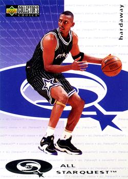 1997-98 Collector's Choice - All StarQuest #AS7 Anfernee Hardaway Front
