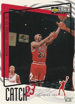 1997-98 Collector's Choice - Catch 23 3x5 #C2 Michael Jordan Front