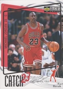 1997-98 Collector's Choice - Catch 23 3x5 #C10 Michael Jordan Front