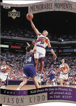 1997-98 Collector's Choice - Memorable Moments #6 Jason Kidd Front