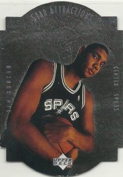 1997-98 Collector's Choice - Star Attractions #SA11 Tim Duncan Front