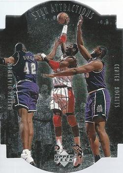 1997-98 Collector's Choice - Star Attractions #SA15 Hakeem Olajuwon Front