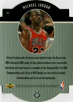 1997-98 Collector's Choice - Star Attractions #SA1 Michael Jordan Back