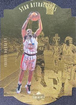 1997-98 Collector's Choice - Star Attractions Gold #SA5 Charles Barkley Front