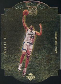 1997-98 Collector's Choice - Star Attractions Gold #SA17 Grant Hill Front
