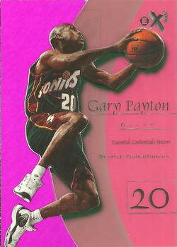 1997-98 E-X2001 - Essential Credentials Future #23 Gary Payton Front