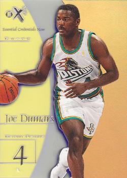 1997-98 E-X2001 - Essential Credentials Now #51 Joe Dumars Front