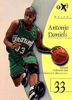 1997-98 E-X2001 - Essential Credentials Now #70 Antonio Daniels Front