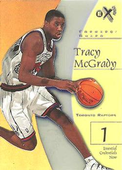 1997-98 E-X2001 - Essential Credentials Now #79 Tracy McGrady Front
