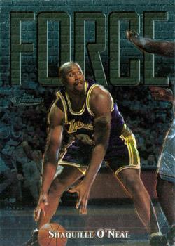1997-98 Finest - Embossed #148 Shaquille O'Neal Front