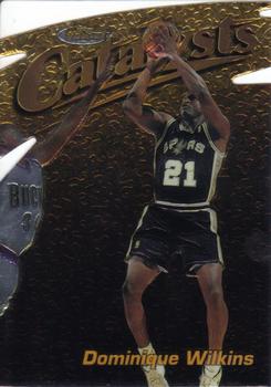 1997-98 Finest - Embossed #155 Dominique Wilkins Front