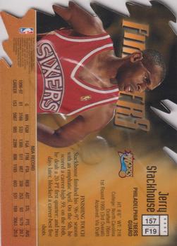 1997-98 Finest - Embossed #157 Jerry Stackhouse Back