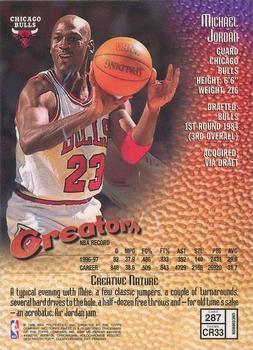 1997-98 Finest - Embossed #287 Michael Jordan Back