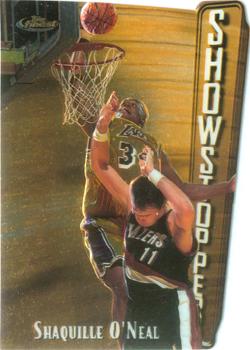 1997-98 Finest - Embossed #309 Shaquille O'Neal Front