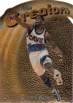 1997-98 Finest - Embossed #311 Shawn Kemp Front