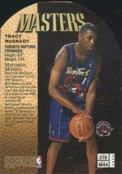 1997-98 Finest - Embossed #316 Tracy McGrady Back