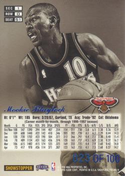 1997-98 Flair Showcase - Legacy Collection Row 0 #51 Mookie Blaylock Back