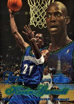 1997-98 Flair Showcase - Legacy Collection Row 2 #4 Kevin Garnett Front