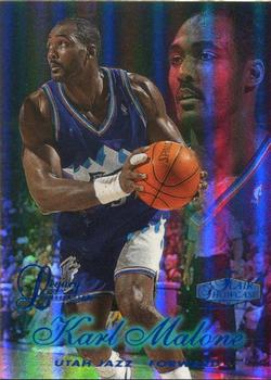 1997-98 Flair Showcase - Legacy Collection Row 2 #56 Karl Malone Front