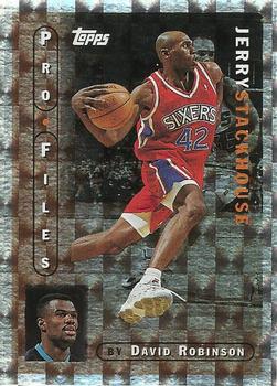 1996-97 Topps - ProFiles #PF-16 Jerry Stackhouse Front
