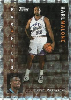 1996-97 Topps - ProFiles #PF-18 Karl Malone Front