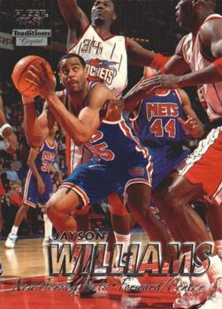 1997-98 Fleer - Traditions Crystal #16 Jayson Williams Front