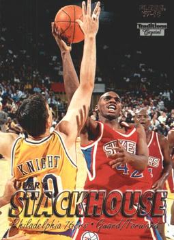 1997-98 Fleer - Traditions Crystal #42 Jerry Stackhouse Front