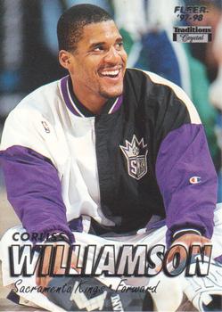 1997-98 Fleer - Traditions Crystal #80 Corliss Williamson Front