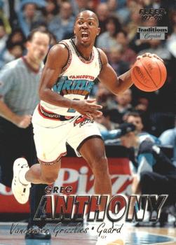 1997-98 Fleer - Traditions Crystal #86 Greg Anthony Front