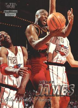 1997-98 Fleer - Traditions Crystal #93 Henry James Front