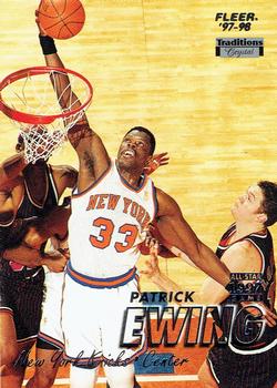 1997-98 Fleer - Traditions Crystal #103 Patrick Ewing Front