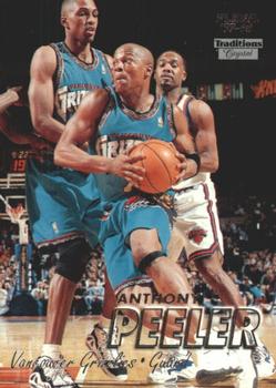 1997-98 Fleer - Traditions Crystal #115 Anthony Peeler Front