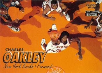 1997-98 Fleer - Traditions Crystal #179 Charles Oakley Front
