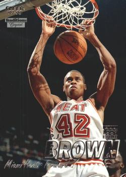 1997-98 Fleer - Traditions Crystal #182 P.J. Brown Front